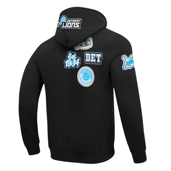 Detroit Lions Pro Standard DIY Pick Stitch Men's Hoodie - 198530713160