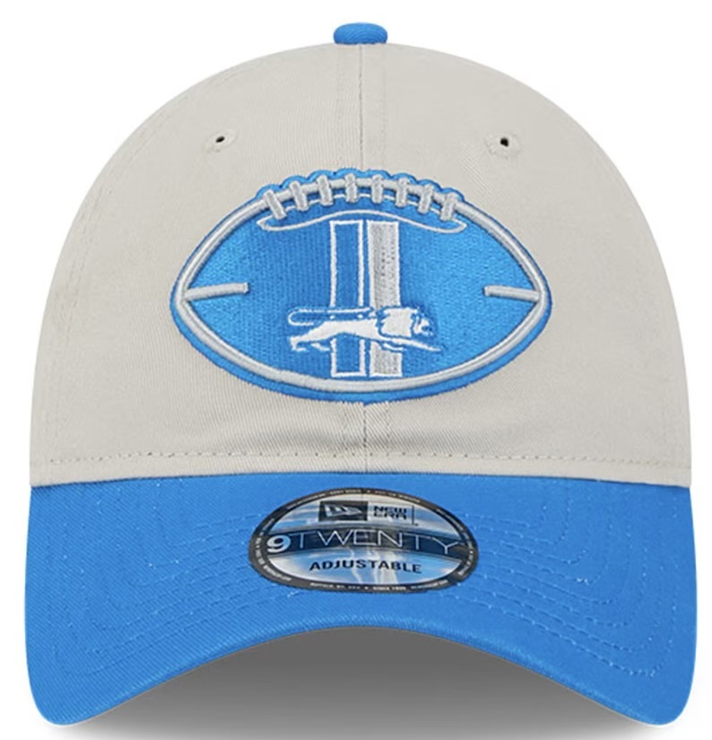 Detroit Lions New Era NFL24 Sideline Retro Adjustable Hat