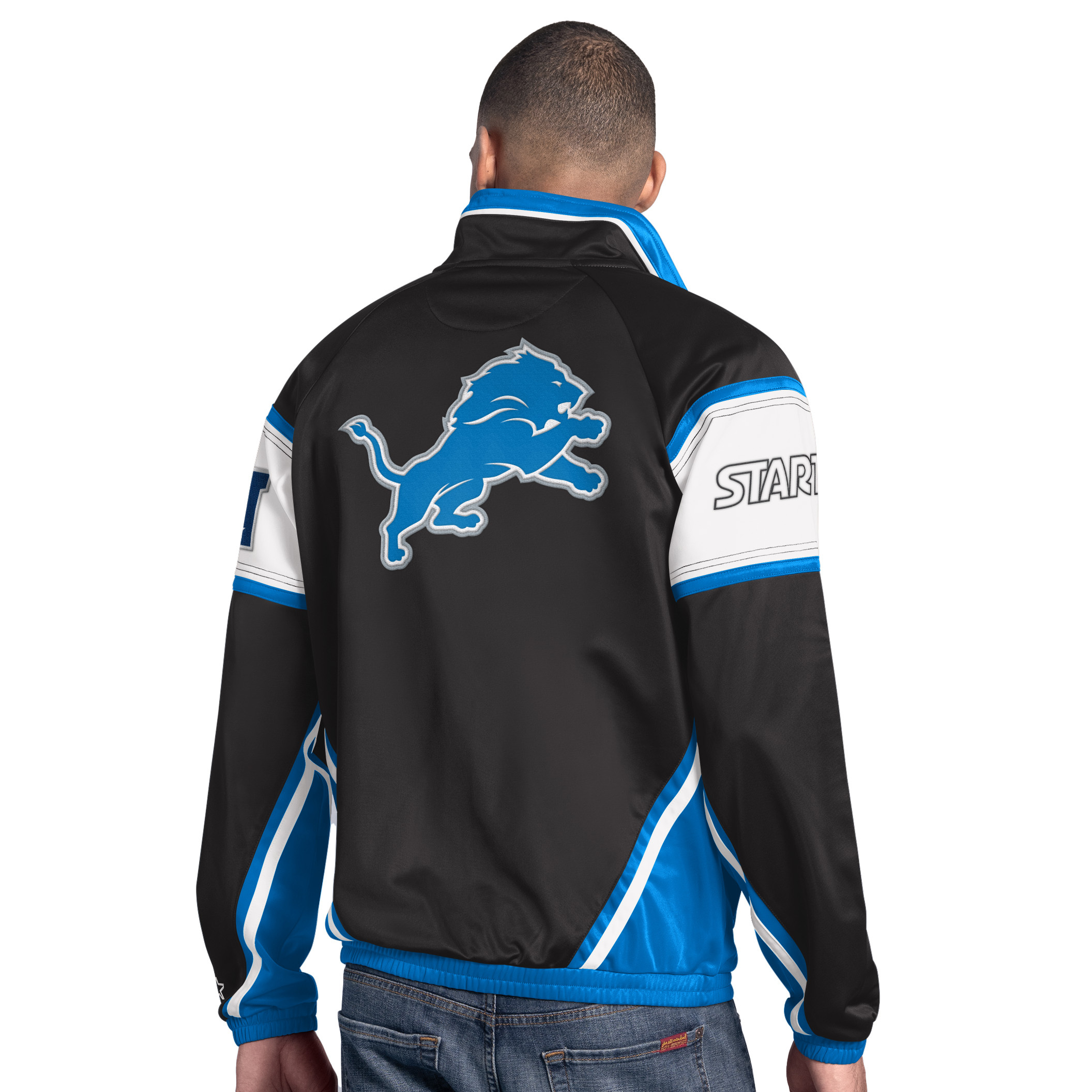 Reebok Detroit Lions NFLジャケット Vintage Reebok Detroit Lions Light Jacket XLarge | Double
