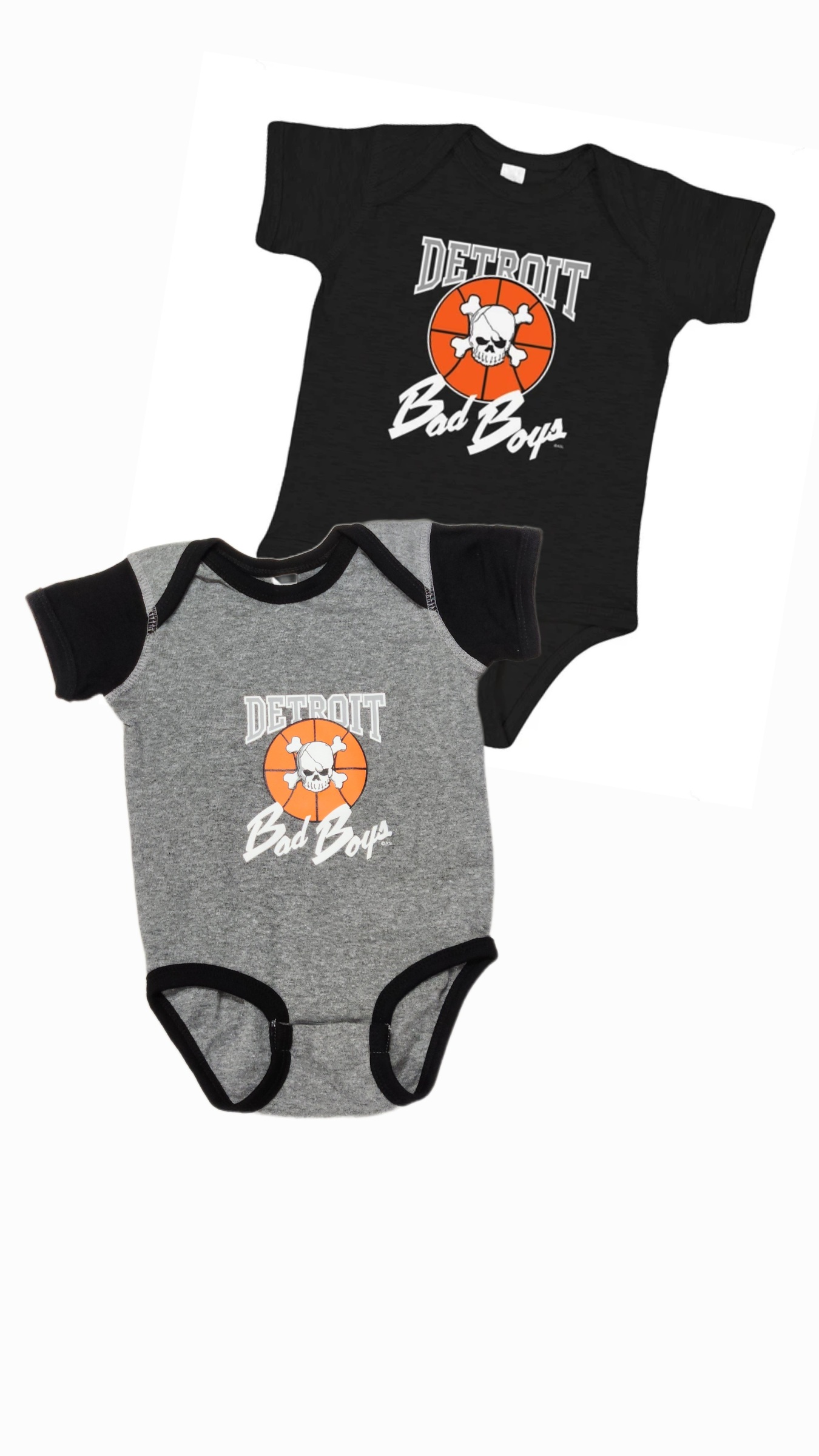 Detroit Pistons Bad Boys Infant Onesie (2 Colors)