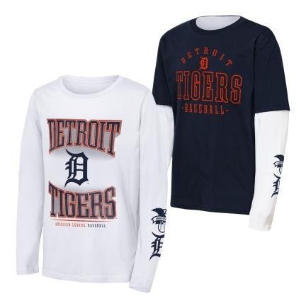 Detroit Tigers Outerstuff 3 In 1 Score Combo Youth Tee Set