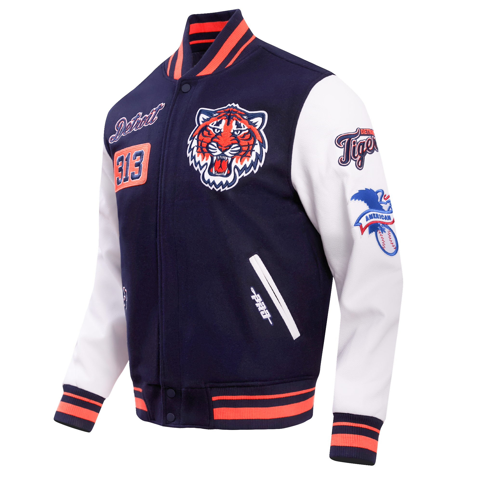Detroit Tigers フーディ ジャケット billiken99 MLB Windbreaker - Detroit Tigers, XL S-25533DET-X - Uline