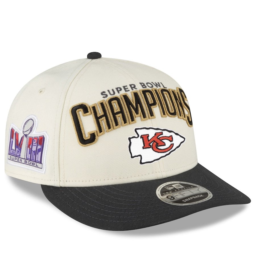 [New Era]★25SS★韓国人気★NFL SUPERBOWL CHAMPIONS SNAP BACK 2024 KC New Era Super Bowl Champs Snapback Hat - 198059855587