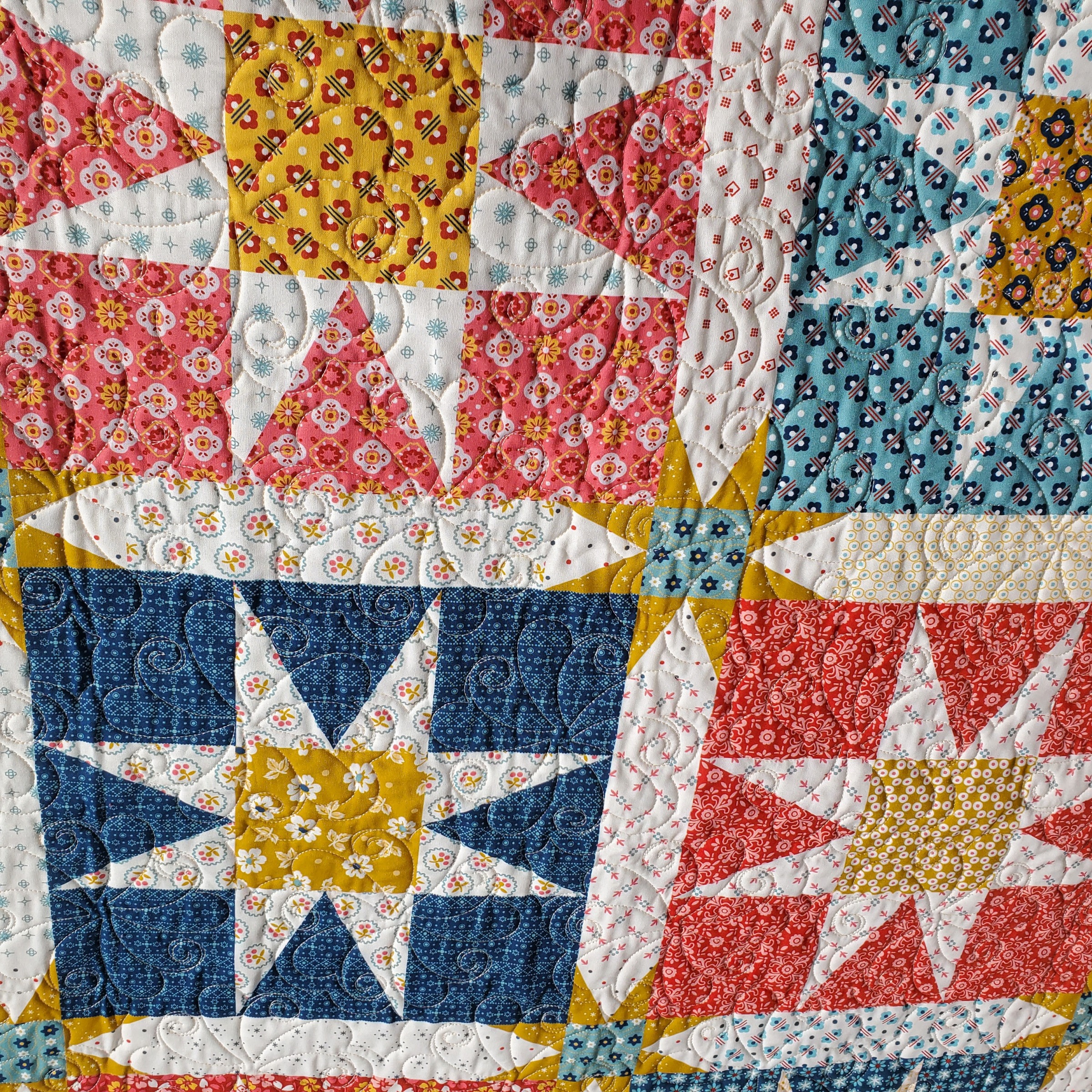Americana Spacious Skies Quilt Boxed Kit 80.5x94.5