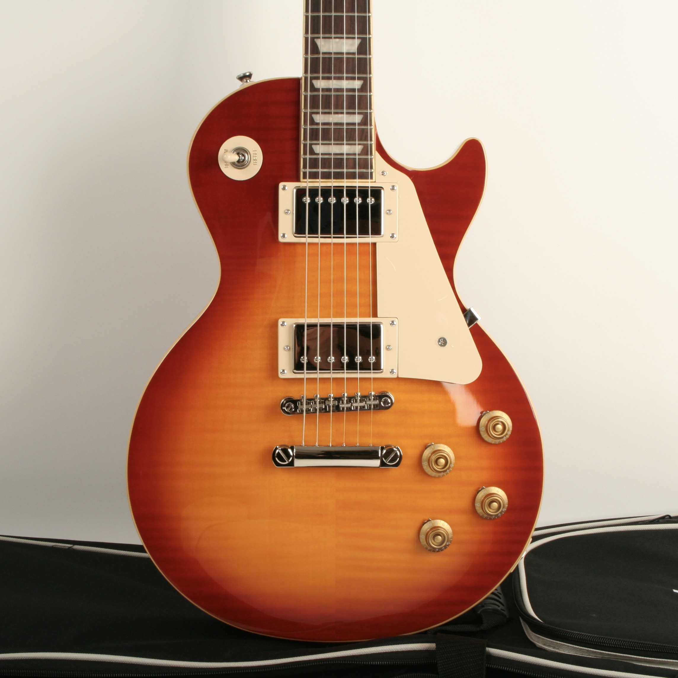 Epiphone Les Paul Standard 50s Figured Washed Cherry Sunburst 4124