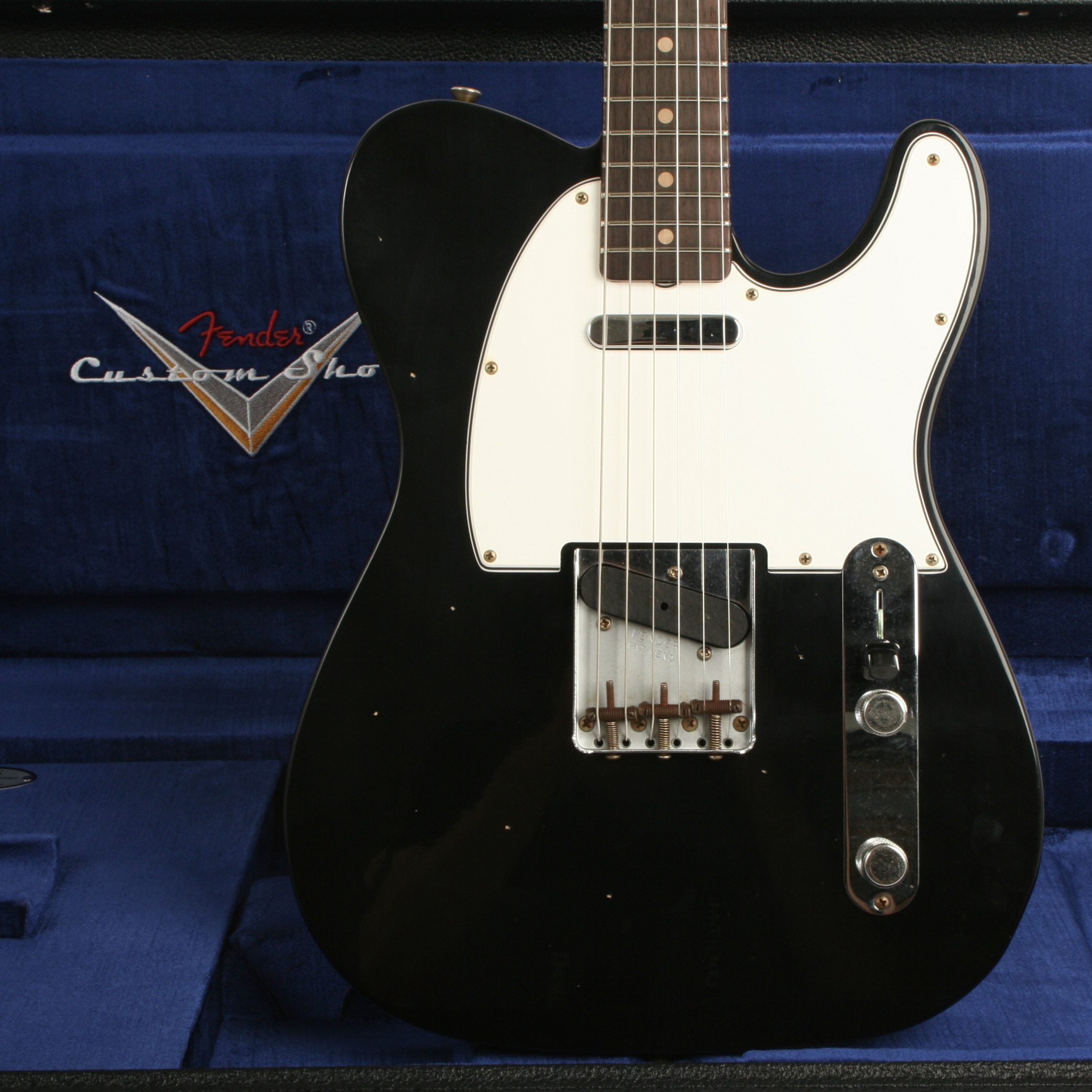 ギター Fender custom shop 1960 Telecaster Fender Custom Shop 1960 Telecaster Journeyman Relic Black R150595