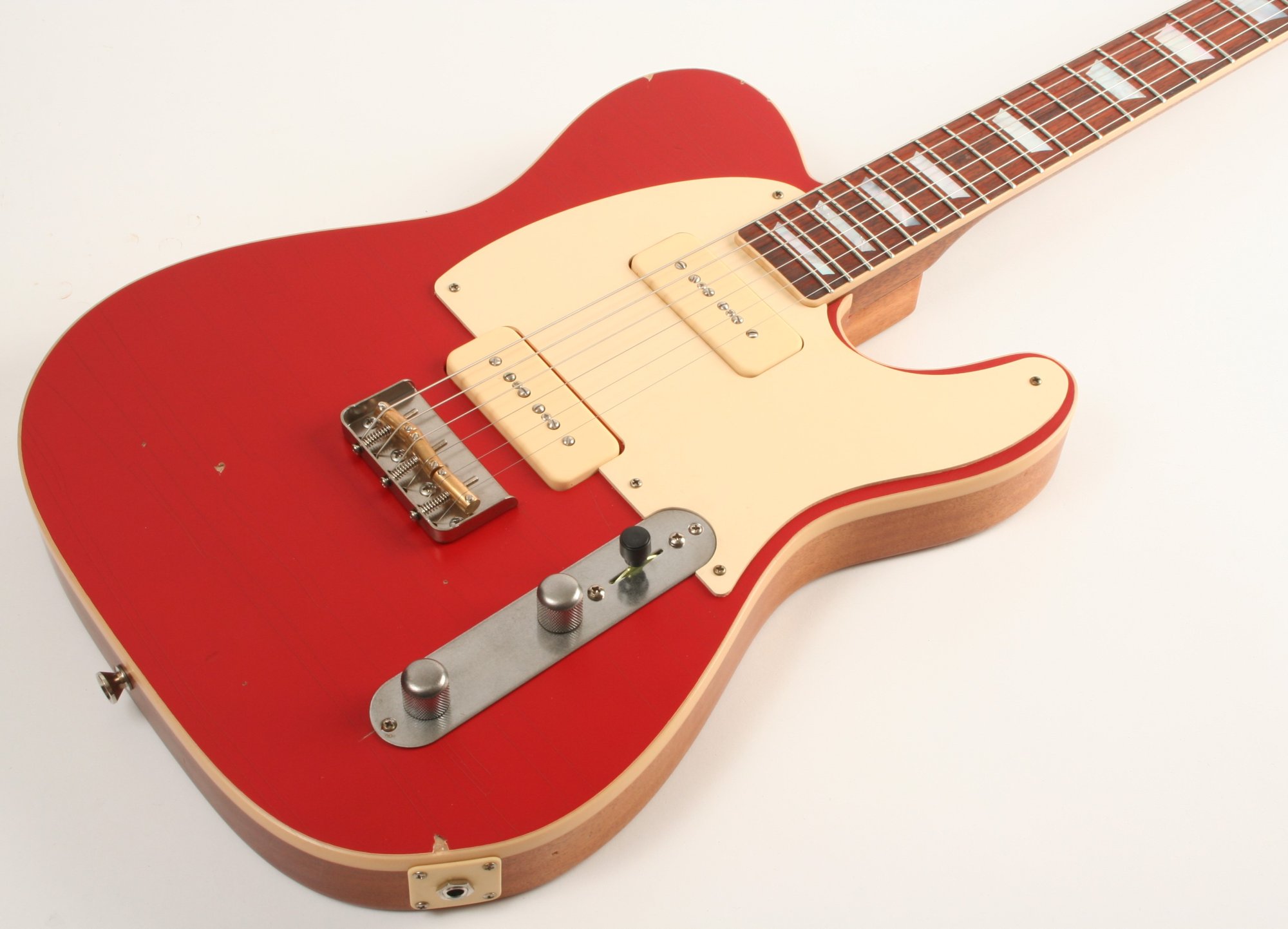 Lollar Pickup Nash guitars 特注 リア用 Nash Guitars T-63 - Shell Pink | Blue Guitars Online Store