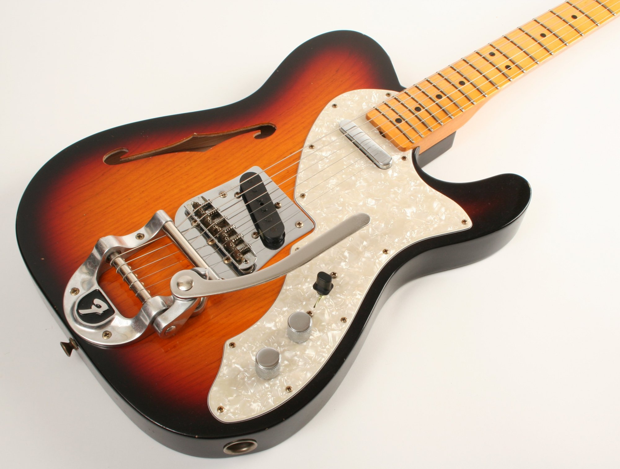 ギター Fender Telecaster Thinline bigsby b5 Fender Telecaster Thinline With Bigsby! - YouTube