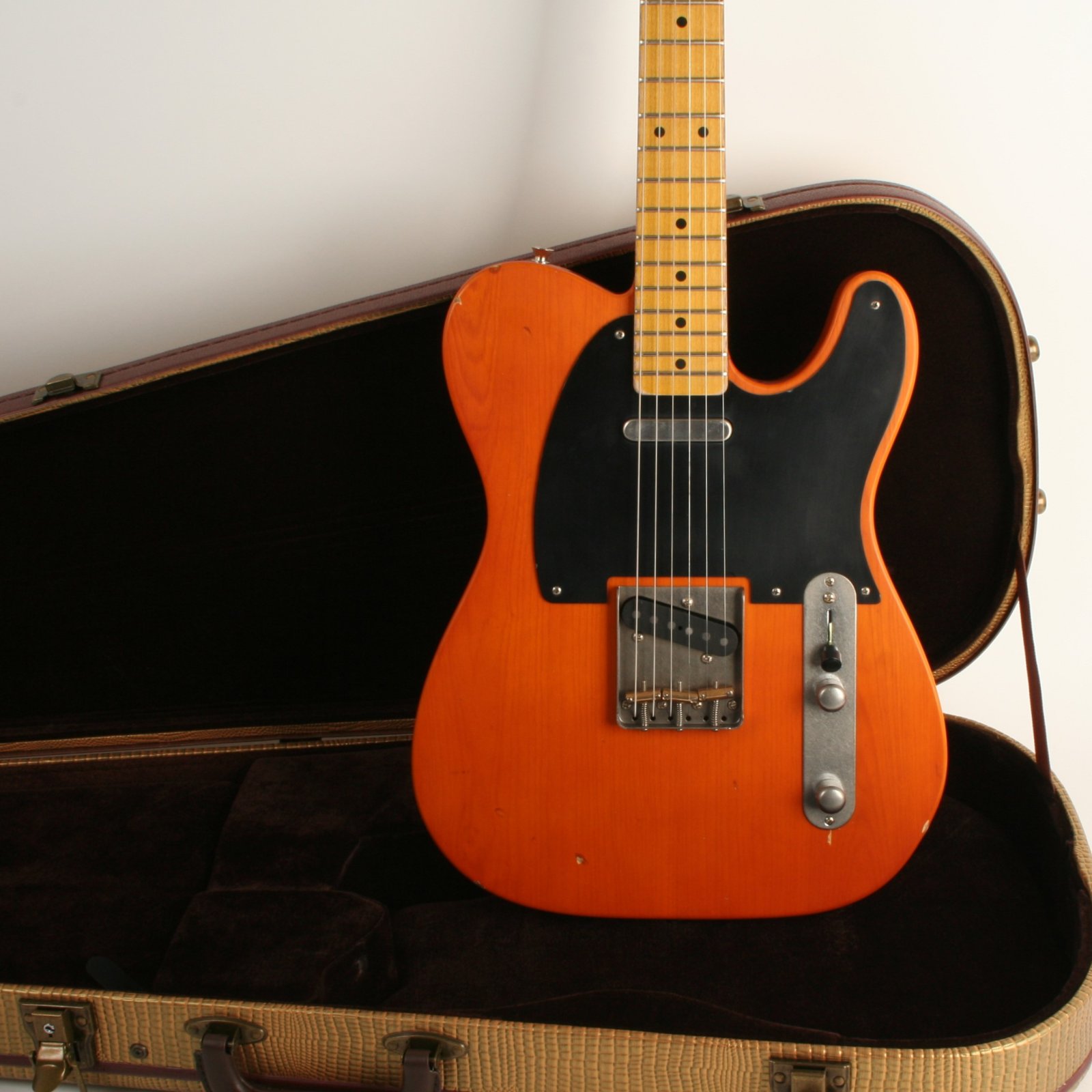nash guitars テレキャスター Nash Guitars T-52 Amber Lollar Pickups GRT-571