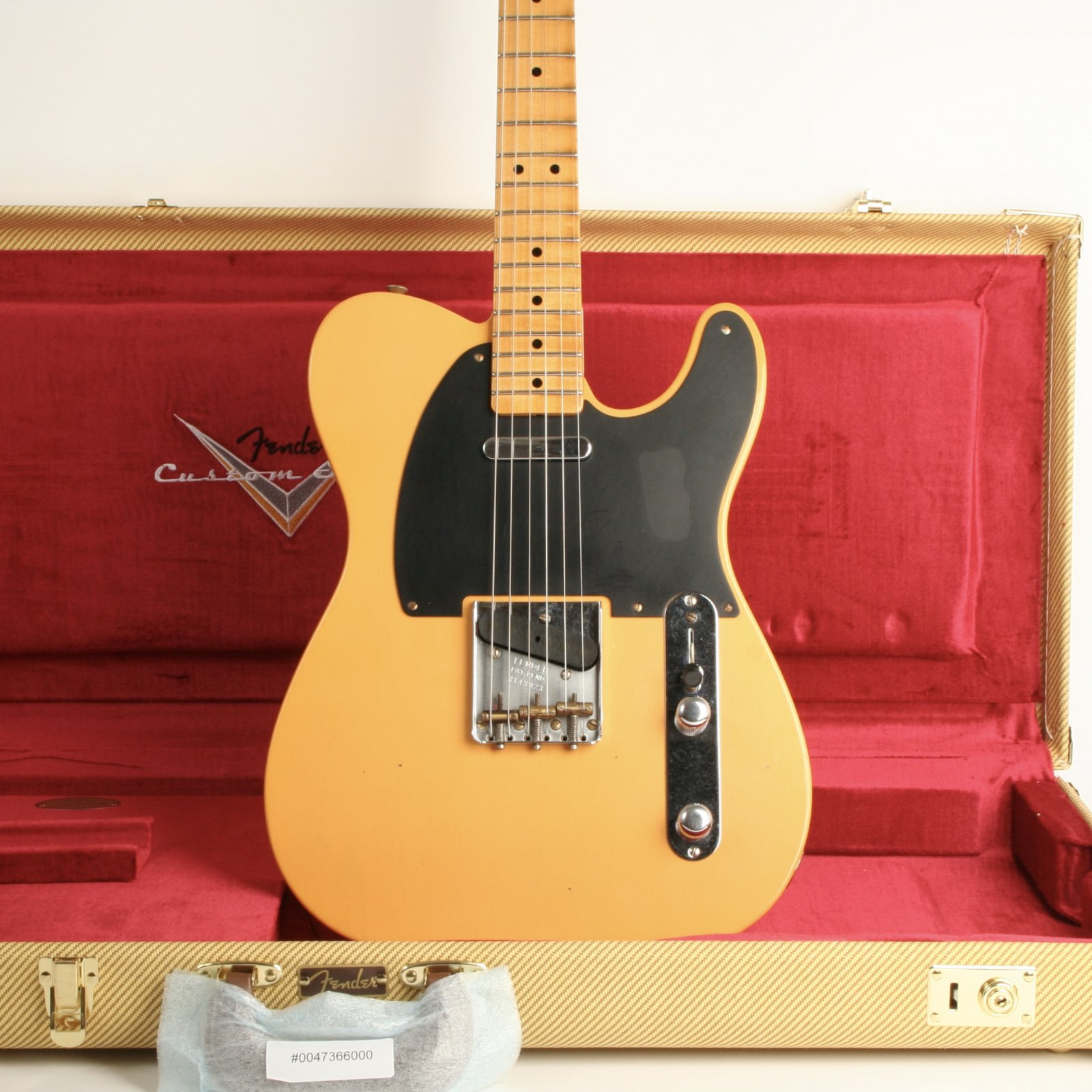 特価Fender Custom Shop 1951 Nocaster Relic Fender Custom Shop 1951 Nocaster Relic Black w/case – Tone