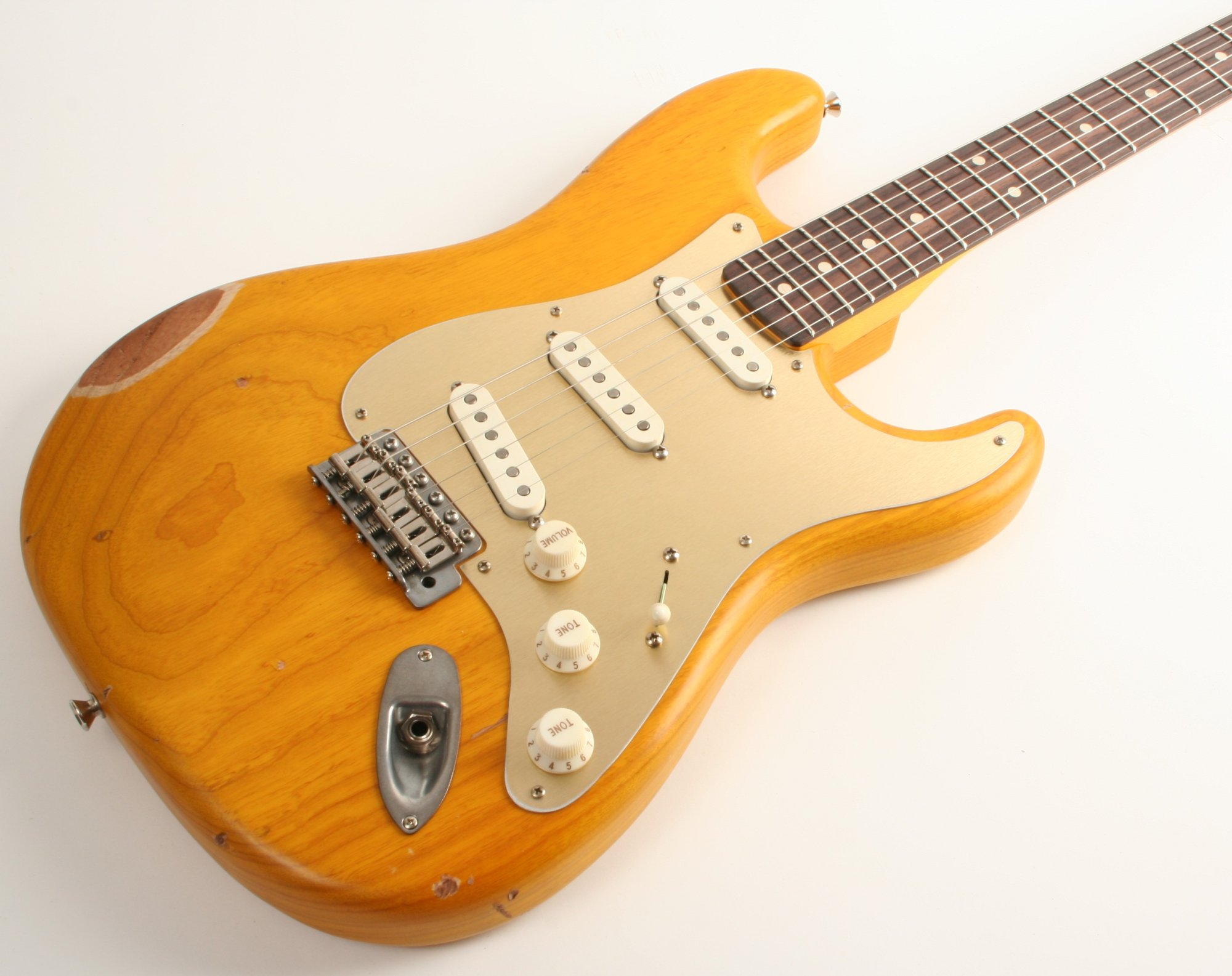 美品　Nash guitars S63 Ash body Light Aged Nash S63 Guitar, Sonic Blue, Light Aging | Humbucker Music