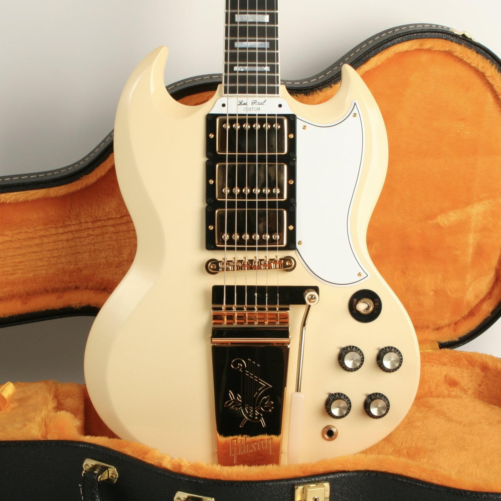 Gibson Custom Shop 1963 Les Paul SG Custom Reissue 3 Pickup w