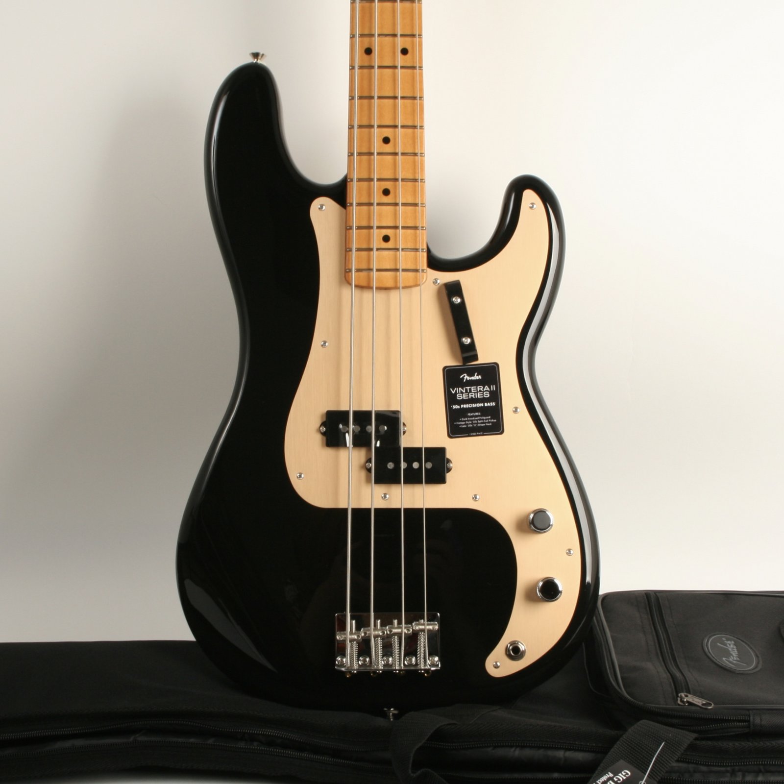 Fender Vintera II '50s Precision Bass Maple Fingerboard Black