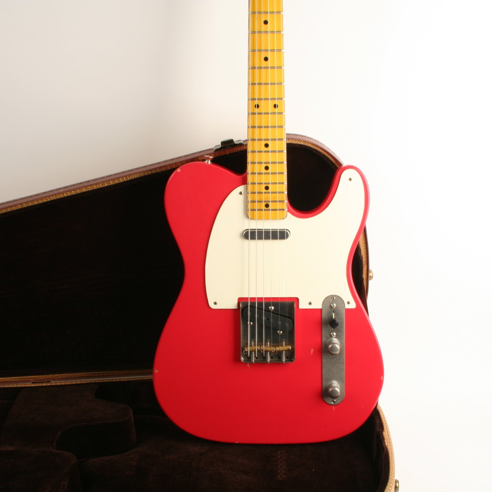 Nash Guitars T-57 Fiesta Red Lollar Pickups GRT-551