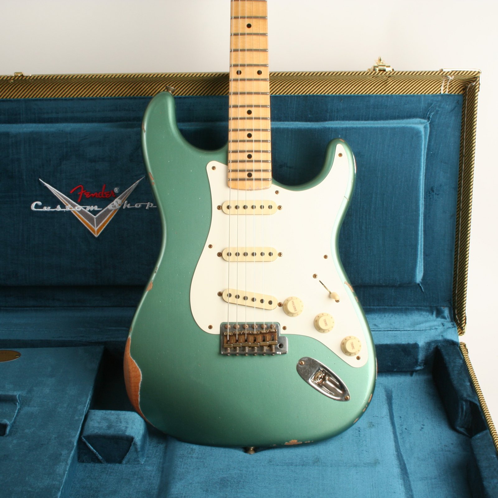 ギター Fender Custom Shop 1957 Stratocaster Fender Custom Shop 1957 Stratocaster Masterbuilt Andy Hicks