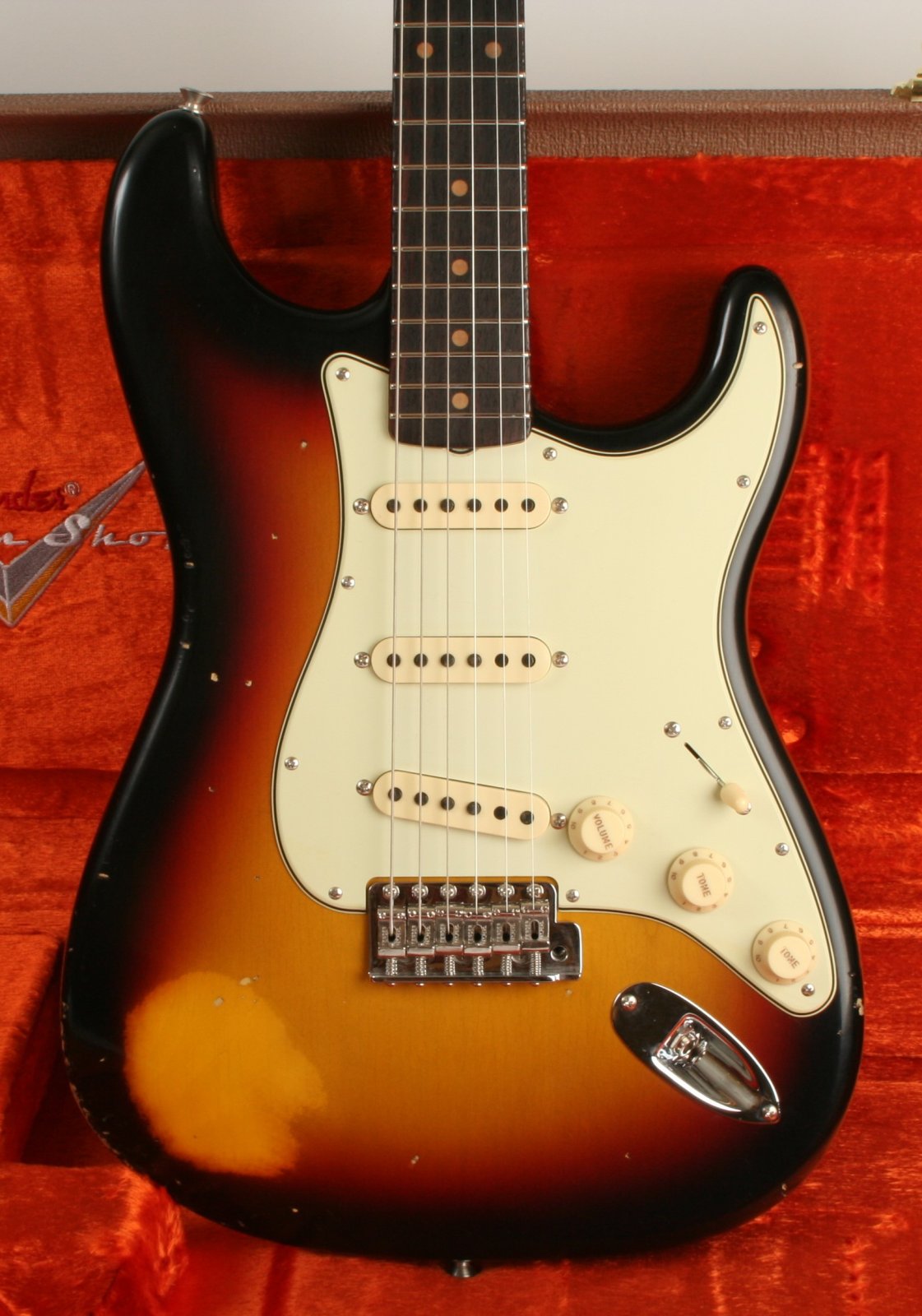 ギター Custom stratocaster Fender Custom Shop 1957 Stratocaster Masterbuilt Andy Hicks