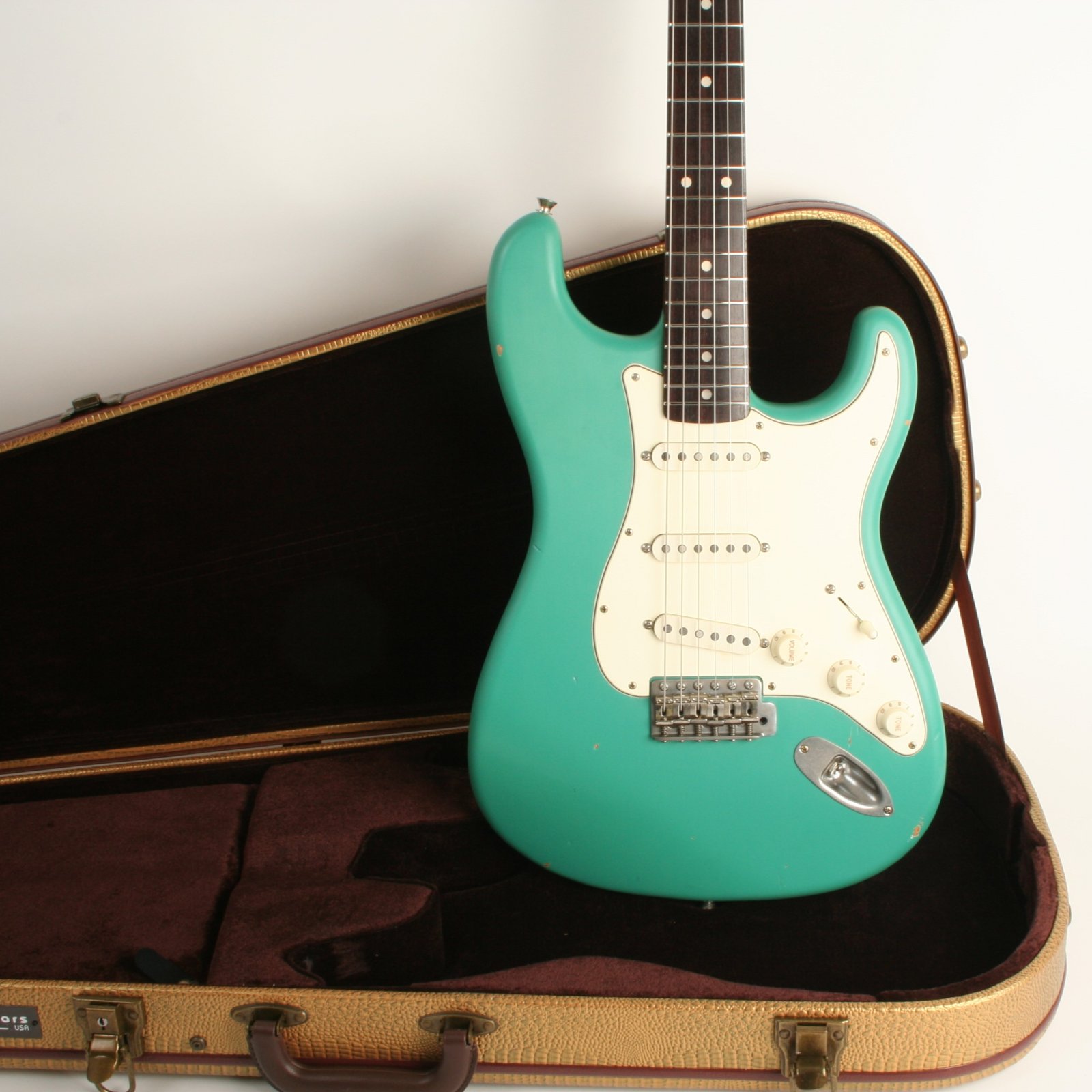 ギター Nashguitars S-63 Nash Guitars S-63 Seafoam Green Lollar Pickups GRT-598