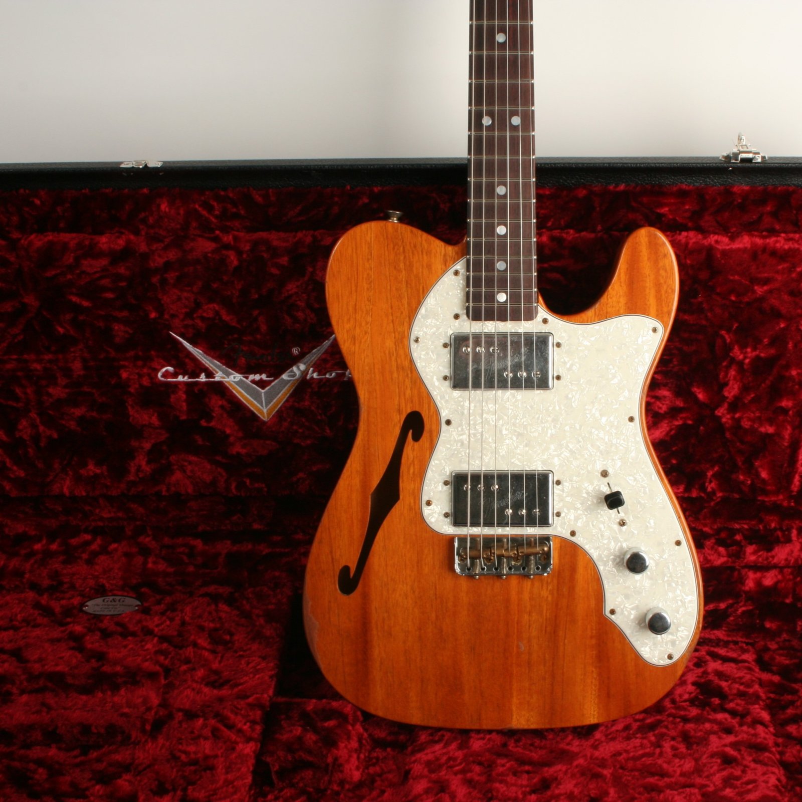 Fender Custom Shop Limited Edition 1964 Bobbed Telecaster Thinline ...