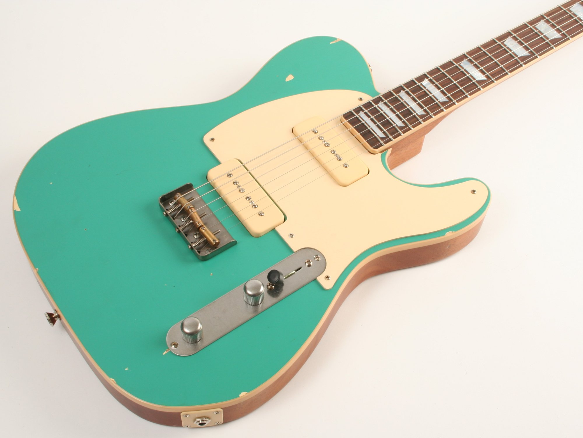 Nash T-56 Seafoam Green Lollar P90s GRT-410