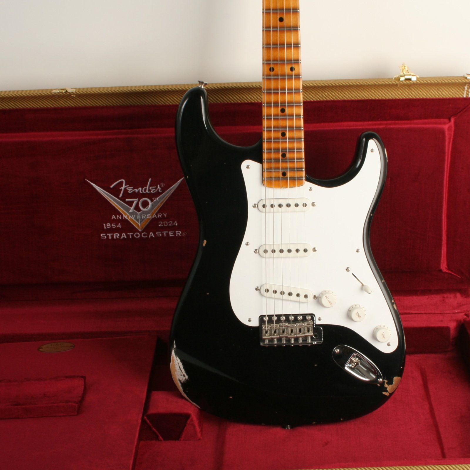 ギター Fender CustomShop '54ReissueEsquireRelic Fender Custom Shop Limited Edition Fat 1954 Stratocaster