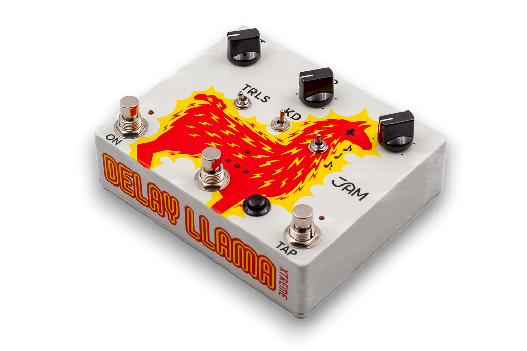 JAM Pedals Delay Llama Xtreme Analog delay w/ Tap, Trails Effects