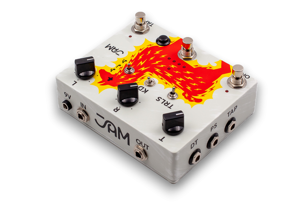 JAM Pedals Delay Llama Xtreme Analog delay w/ Tap, Trails Effects