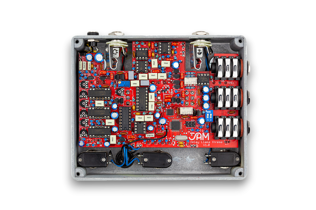 JAM Pedals Delay Llama Xtreme Analog delay w/ Tap, Trails Effects