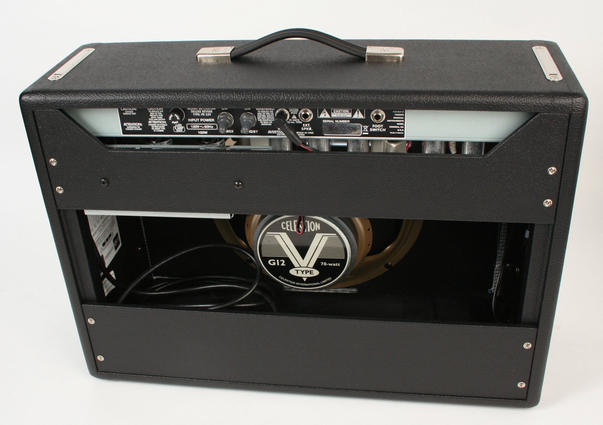 Fender 68' Custom Deluxe Reverb 1x12 Combo - 885978402786