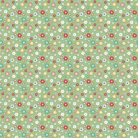 108 Vintage Happy Blossom - Green  - EOB 30% OFF