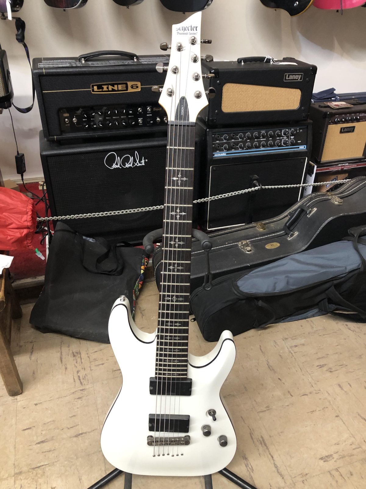 Schecter Demon Series 7 string