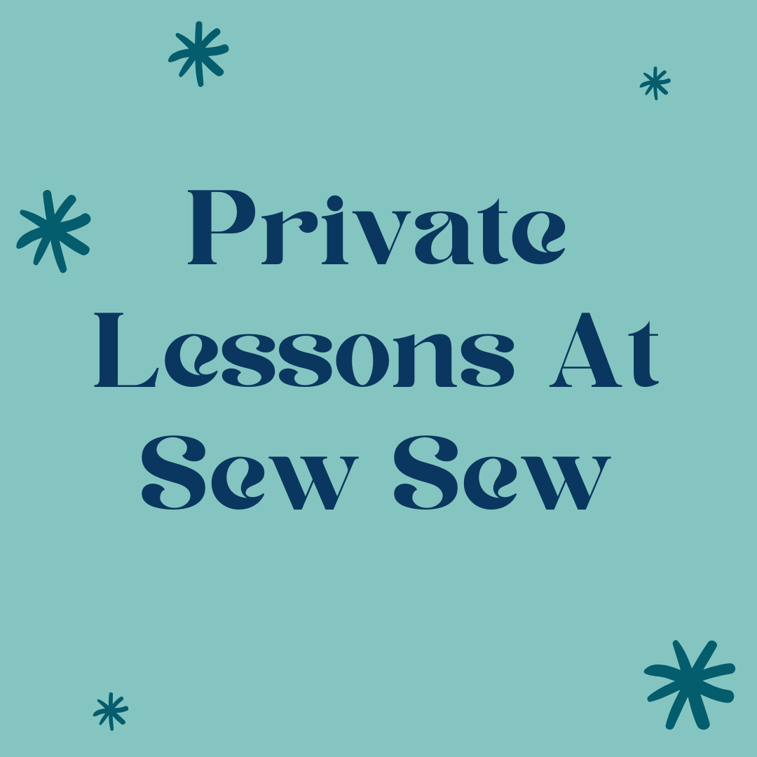 Private sewing lessons