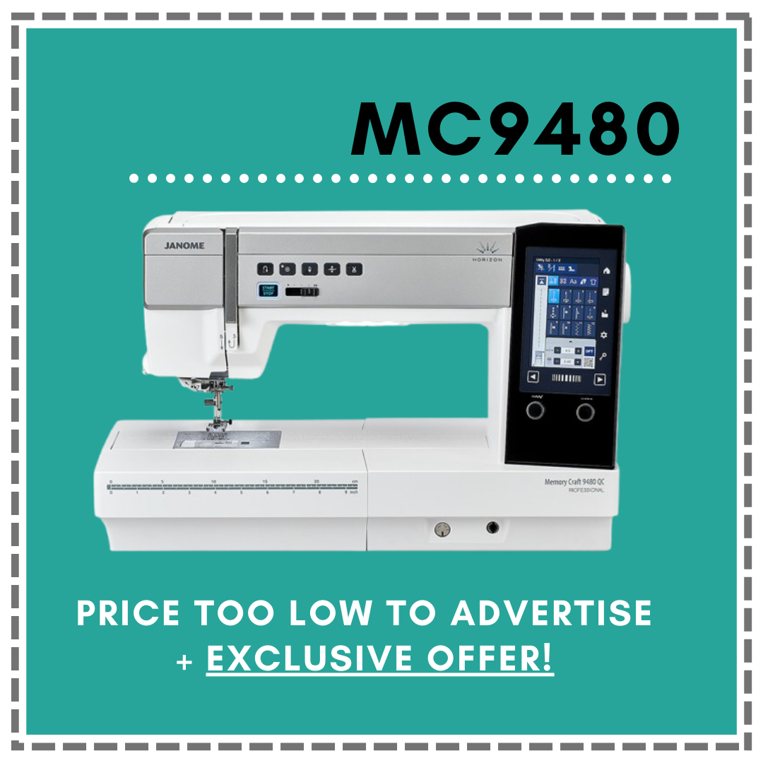 Janome Memory Craft 9480 for sale OSQE Atlanta 2026 in Duluth, GA