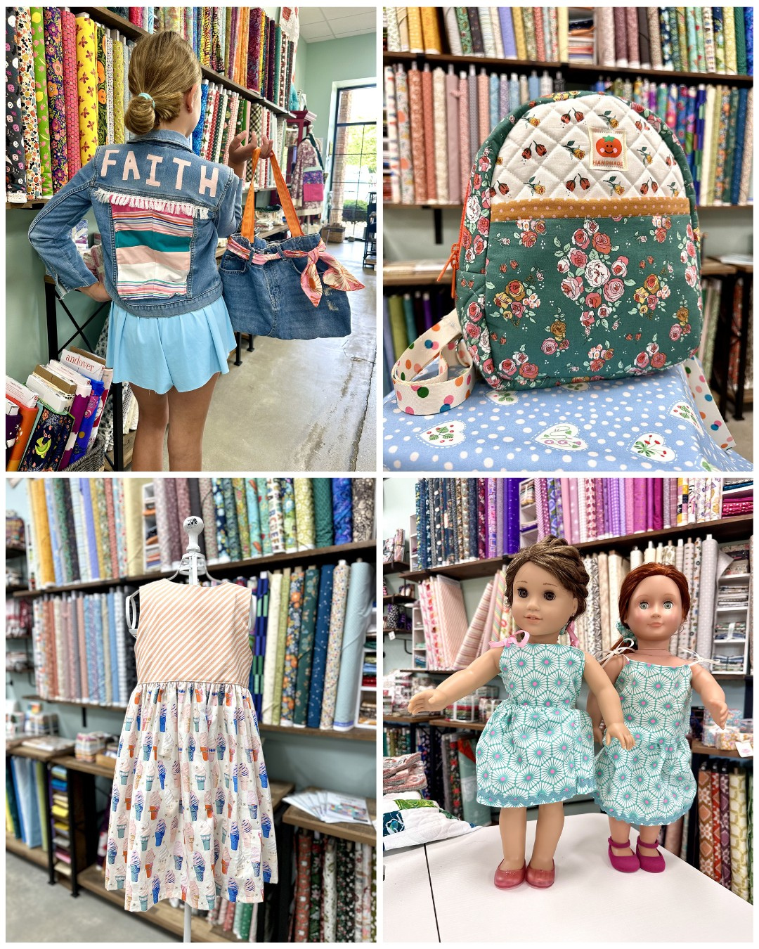 Kids' sewing summer camps