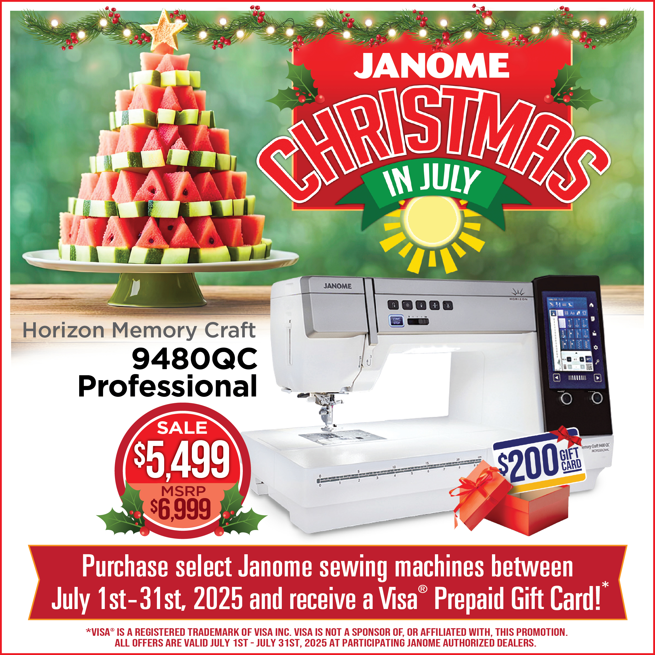 The Janome MC9480