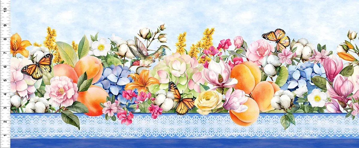 ASE Shop Hop 2026 - Border Print by Jason Yenter for In the Beginning Fabrics  