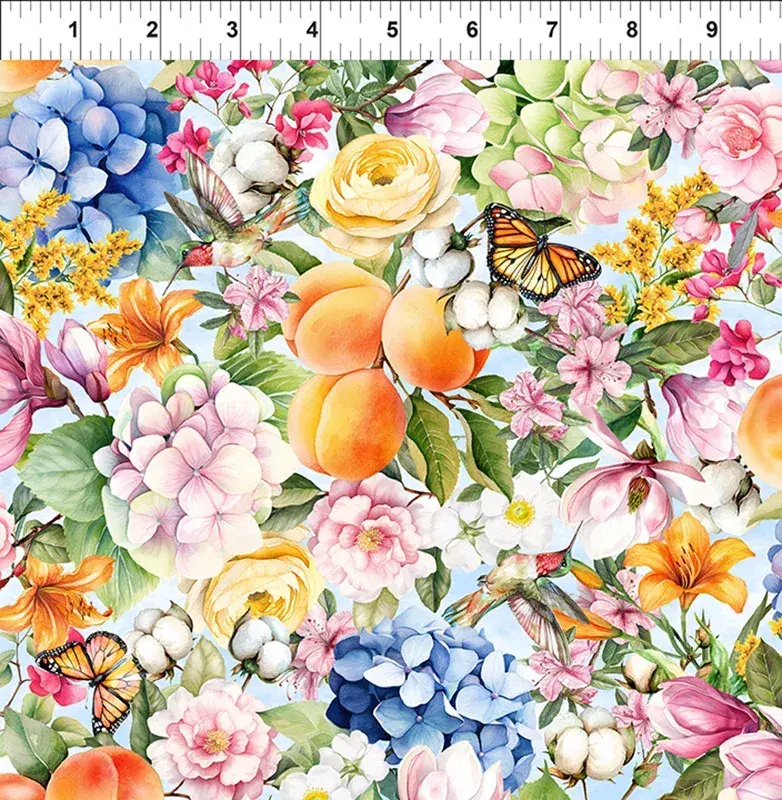 ASE Shop Hop 2026 - Large Bouquet by Jason Yenter for In the Beginning Fabrics 