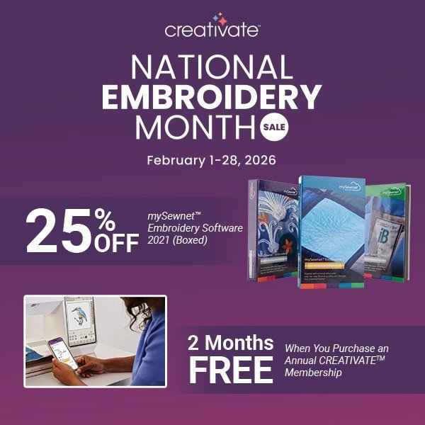 Free Creativate membership when you buy an annual subscription