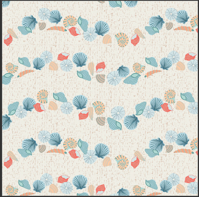 Gulf Breeze Collection - Seashell Shores - By Becca Plymale for Art Gallery Fabrics
