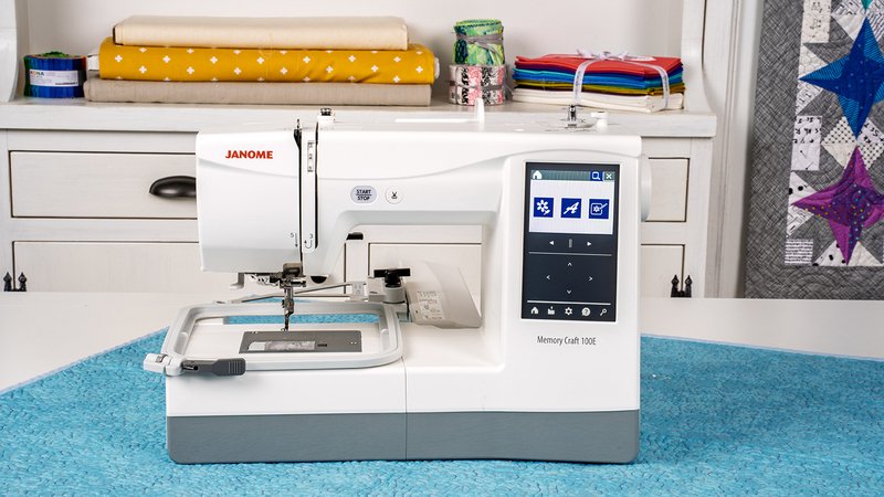 The Janome Memory Craft 100E