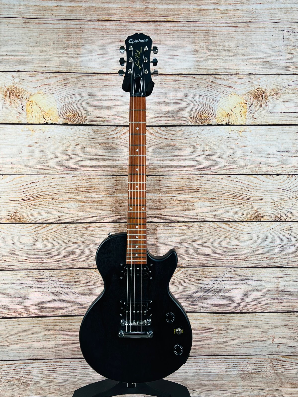 Epiphone Les Paul Special Satin E1 Electric Guitar Ebony - 1