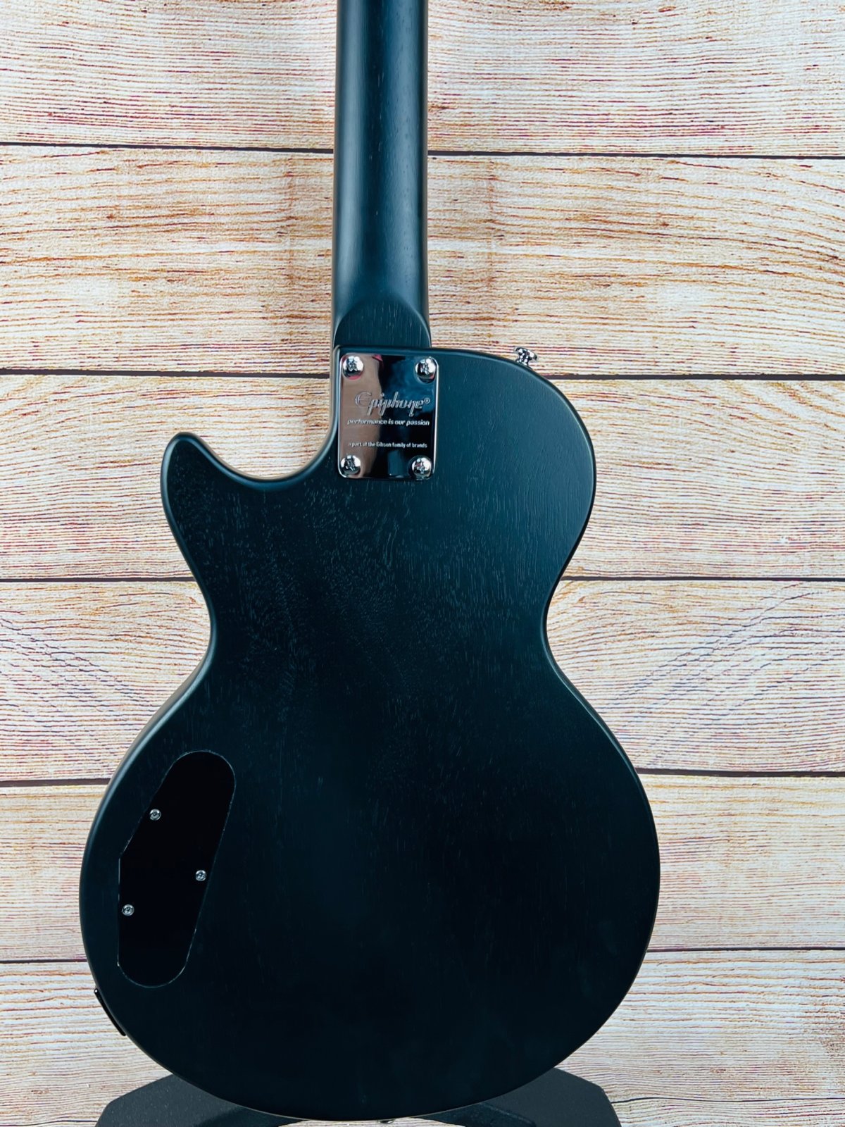 Epiphone Les Paul Special Satin E1 Electric Guitar Ebony - 1