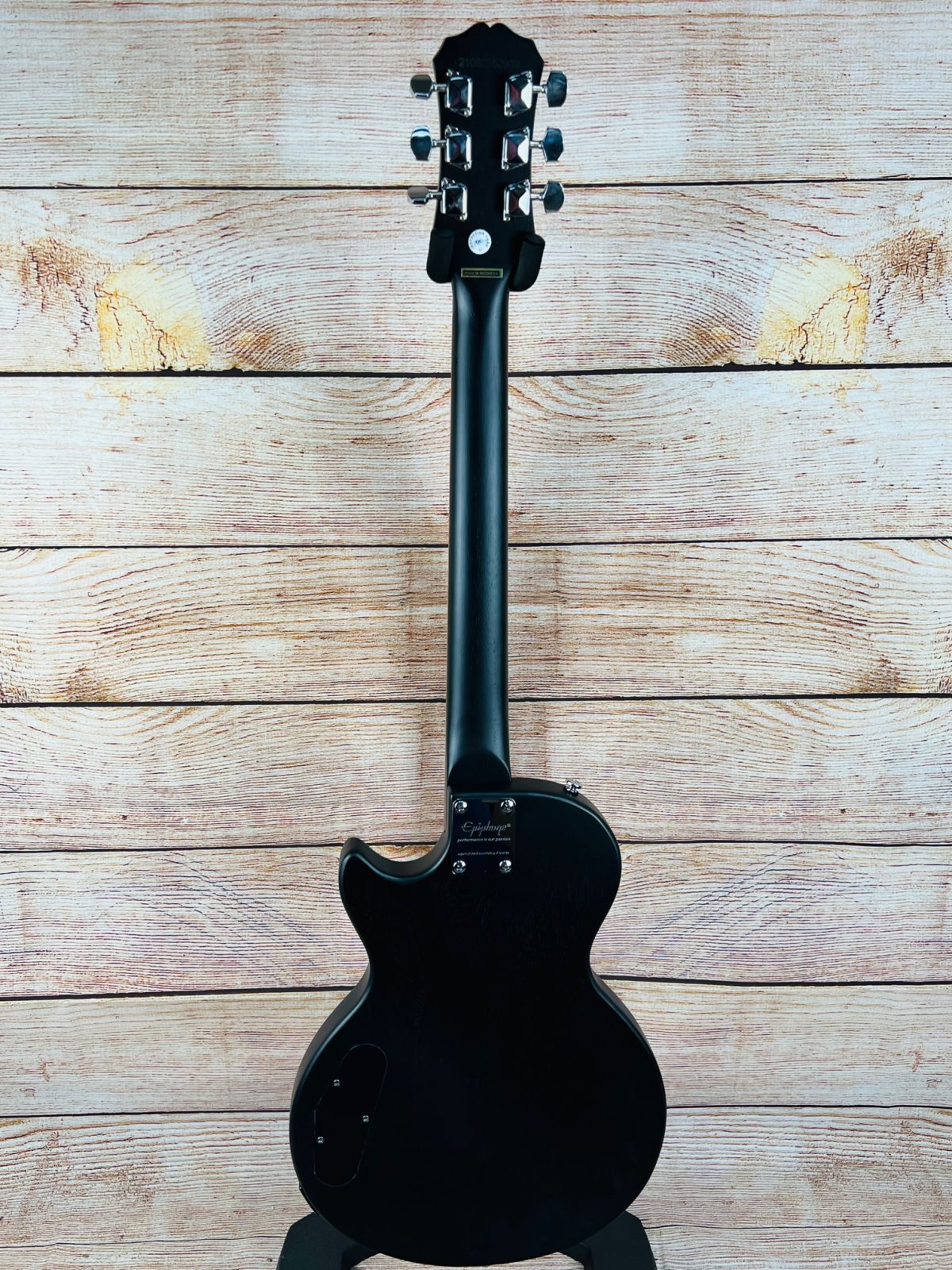 Epiphone Les Paul Special Satin E1 Electric Guitar Ebony - 1