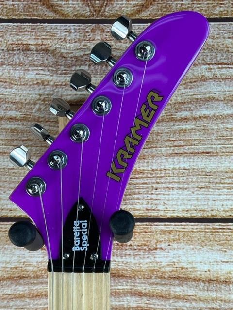Kramer Baretta Special Electric Guitar Purple - 711106477428
