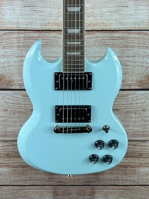 Epiphone Power Players SG Electric Guitar Ice Blue - 711106086347