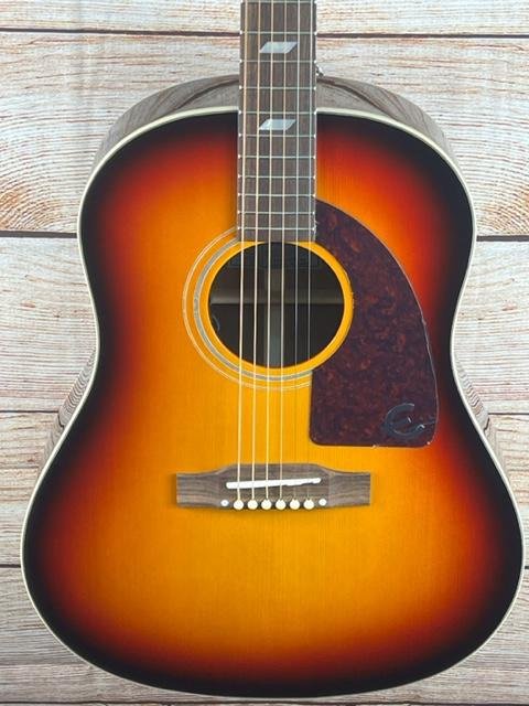 Epiphone Masterbilt Texan Acoustic-Electric Guitar - Faded Cherry
