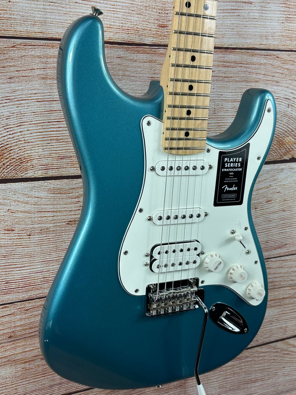 美品レア　Fender Player Stratocaster Tidepool Fender Player Stratocaster - Tidepool with Maple Fingerboard