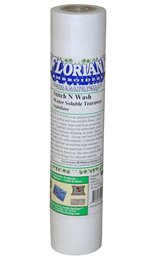 FLORIANI STABILIZER Stitch N Wash 1.5 oz. NON-FUSIBLE Tearaway 20 x 10 yds