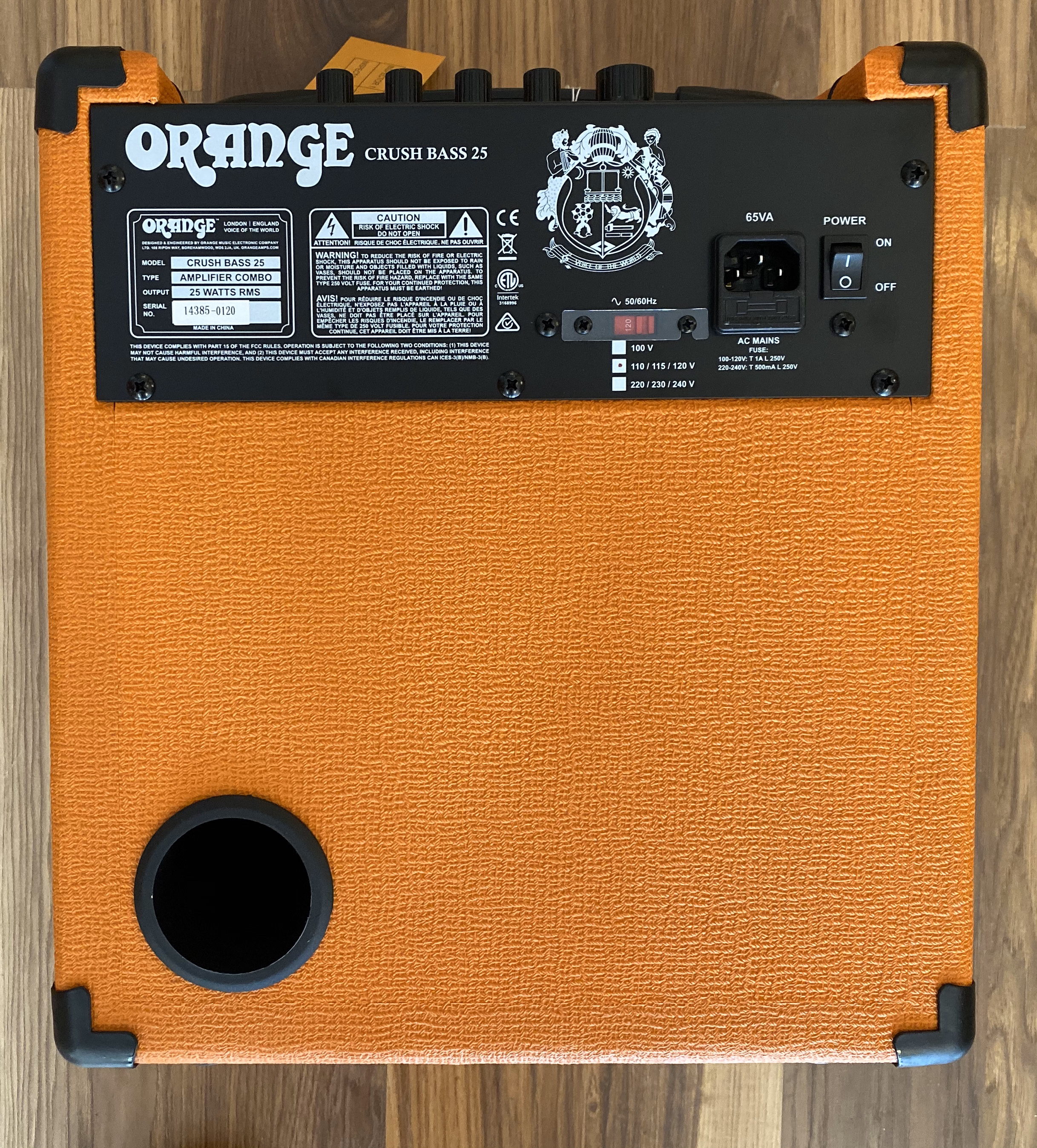 Orange Crush Bass 25 Combo Orange - 5060299175938