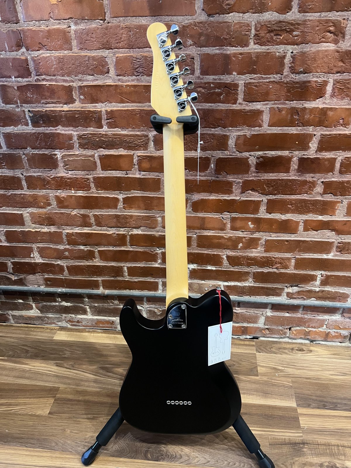 Godin Stadium HT Matte Black with bag