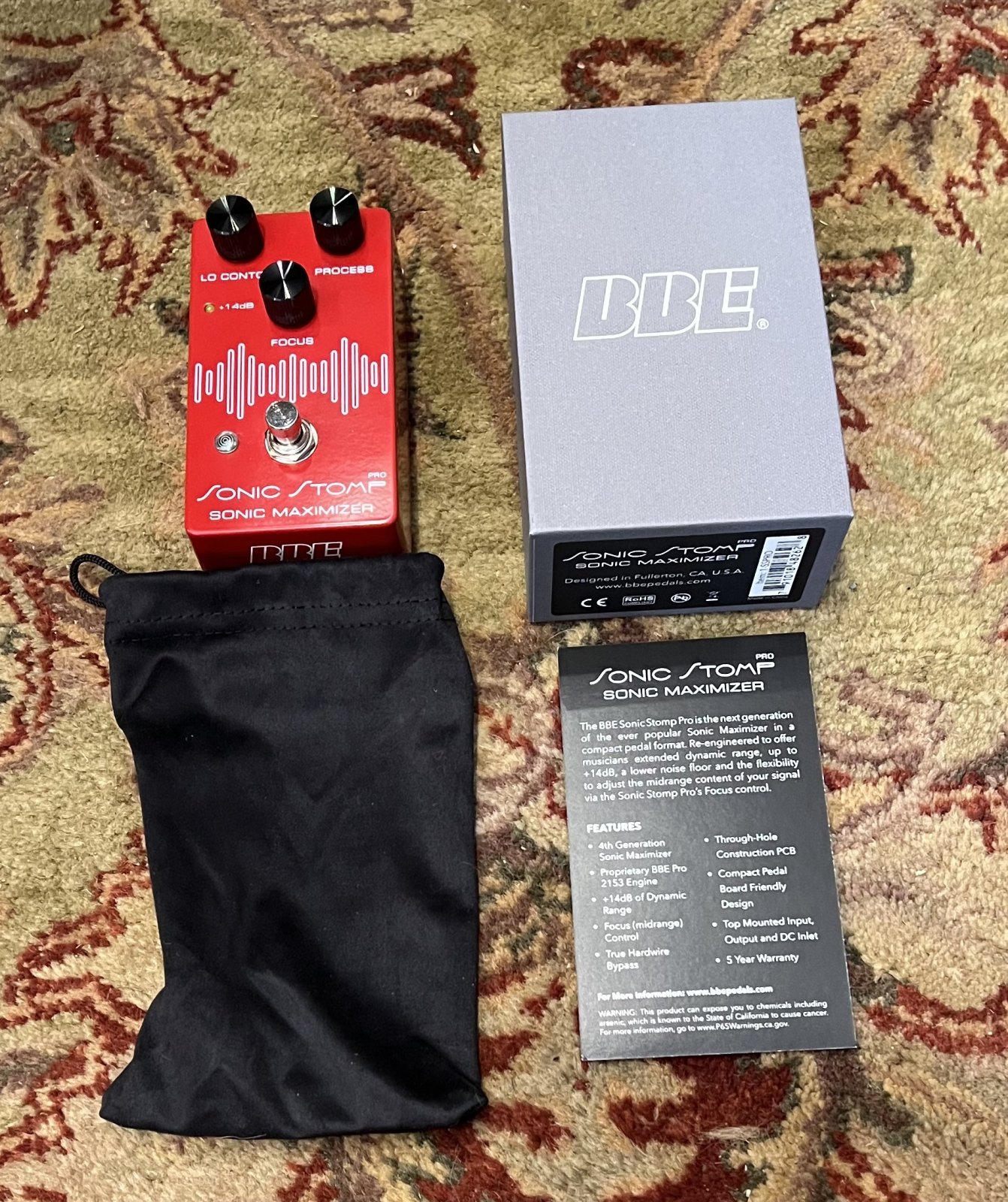 BBE Sonic Stomp Pro - 791018482628